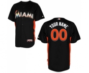 Miami Marlins Personalized custom black Jersey