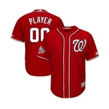 Men's Washington Nationals Customized Scarlet 2018 All-Star Game Alternate Cool Base Custom Jersey