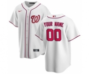 Men's Washington Nationals Home 2020 Baseball Custom Cool Base Jersey - White