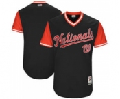 Men's Washington Nationals customzied Navy 2017 Little League World Series Players Weekend Jersey