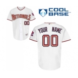 Washington Nationals Personalized Custom White Baseball Jersey