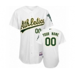 Oakland Athletics Personalized Custom White Baseball Jersey