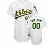 Oakland Athletics Personalized Custom White Baseball Jersey