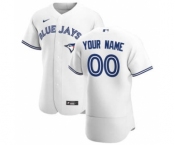 Men's Toronto Blue Jays Custom White Home 2020 Authentic Player Baseball Jersey