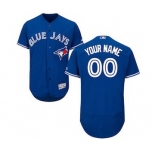 Men's Toronto Blue Jays Customized Alternate Royal Flex Base Custom Baseball Baseball Jersey