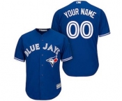 Men's Toronto Blue Jays Customized Royal Cool Base Custom Baseball Baseball Jersey