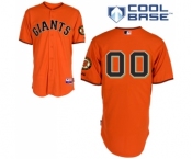 San Francisco Giants Personalized Custom orange Baseball Jersey