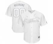 St. Louis Cardinals 2019 Players Weekend Pick-A-Player Roster White Jersey