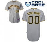 Pittsburgh Pirates Personalized custom grey Jersey