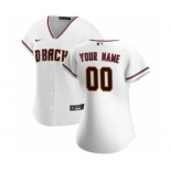 Women's Arizona Diamondbacks 2020 Home Replica Custom Jersey - White