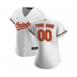 Women's Baltimore Orioles 2020 Home Replica Custom Jersey - White