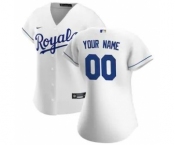 Women's Kansas City Royals 2020 Home Replica Custom Jersey - White