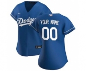 Women's Los Angeles Dodgers 2020 Alternate Replica Custom Jersey - Royal