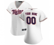 Women's Minnesota Twins 2020 Home Replica Custom Jersey - White