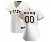 Women's Pittsburgh Pirates 2020 Home Replica Custom Jersey - White