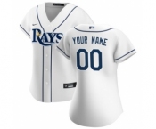 Women's Tampa Bay Rays 2020 Home Replica Custom Jersey - White