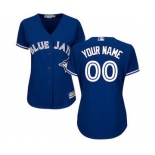 Women's Toronto Blue Jays Customized Royal Alternate Cool Base Custom Jersey