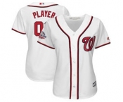 Women's Washington Nationals Customized White 2018 All-Star Game Home Cool Base Custom Jersey