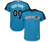 Youth American League Blue 2017 Baseball All-Star Game Personalized Home Run Derby Jersey