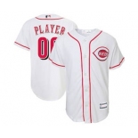 Youth Cincinnati Reds White Home Custom Baseball Baseball Jersey