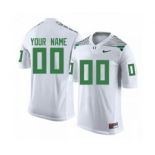 Men's 2019 Oregon Ducks Custom Name Number White NCAA Football Jersey