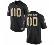 Men's Army Black Knights Custom Name Number Black College Football Jersey