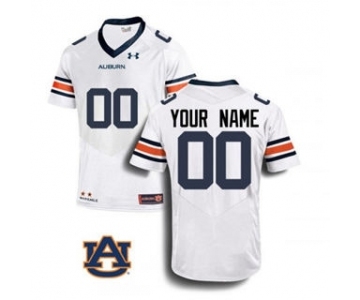 Men's Auburn Tigers Custom Name Number White 2019 College Football Jersey