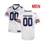 Men's Auburn Tigers Custom White 2019 College Football Jersey