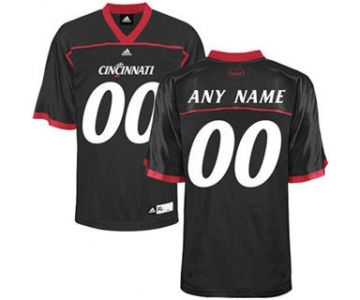 Men's Cincinnati Bearcats Custom Name Number Black College Football Jersey