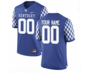 Men's Kentucky Wildcats Custom Name Number Navy College Football Jersey