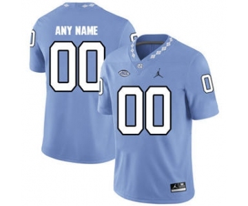 Men's North Carolina Tar Heels Custom Name Number Jersey NCAA Blue