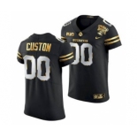 Men's Ohio State Buckeyes Custom 2021 Sugar Bowl Jersey Football Black Gold