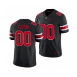 Men's Ohio State Buckeyes Custom Black Football Alternate Game Jersey