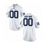 Men's Penn State Nittany Lions Custom Name Number Jersey White 19-20