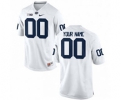 Men's Penn State Nittany Lions Custom Name Number Jersey White 19-20