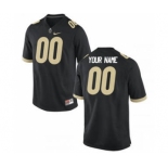 Men's Purdue Boilermakers Custom Name Number Black College Football Jersey