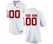 Men's Stanford Cardinal Custom Name Number Jersey White NCAA 19-20