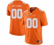 Men's Tennessee Volunteers Custom Name Number College Football Jersey Orange