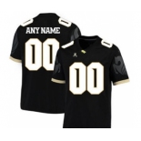 Men's UCF Knights Custom Name Number Black NCAA College Football Jersey