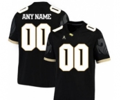 Men's UCF Knights Custom Name Number Black NCAA College Football Jersey