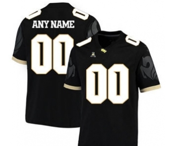 Men's UCF Knights Custom Name Number Black NCAA College Football Jersey