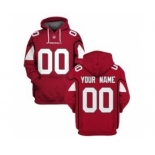 Men's Arizona Cardinals Active Player Custom 2021 Red Pullover Football Hoodie 2