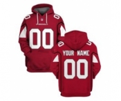 Men's Arizona Cardinals Active Player Custom 2021 Red Pullover Football Hoodie 2