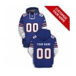 Men's Buffalo Bills Active Player Custom 2021 Blue Pullover Football Hoodie