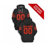 Men's Cleveland Browns Active Player Custom 2021 Brown Color Rush Pullover Football Hoodie