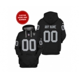 Men's Las Vegas Raiders Active Player Custom 2021 Black Pullover Football Hoodie