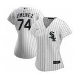 Women's Chicago White Sox #74 Eloy Jimenez White Stitched Baseball Jersey