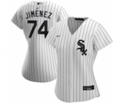 Women's Chicago White Sox #74 Eloy Jimenez White Stitched Baseball Jersey