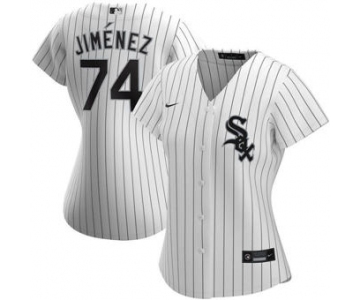 Women's Chicago White Sox #74 Eloy Jimenez White Stitched Baseball Jersey