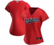 Women's Cleveland Indians Alternate 2020 Baseball Team Jersey Red